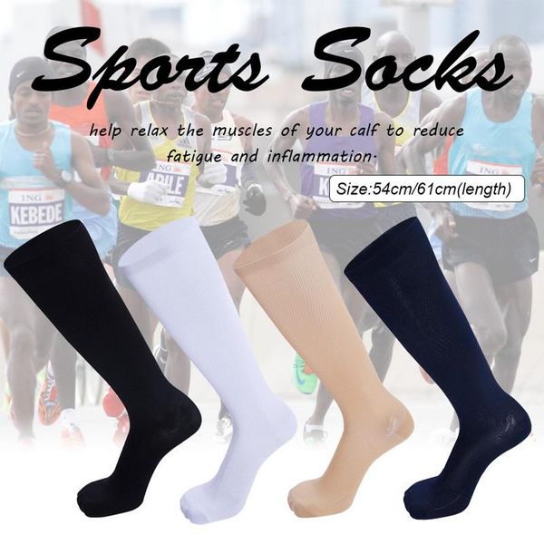 non-slip graduated compression elastic stockings marathon running socks for outdoor sport for men and women, Black
non-slip graduated compression elastic stockings marathon running socks for outdoor sport for men and women, Black