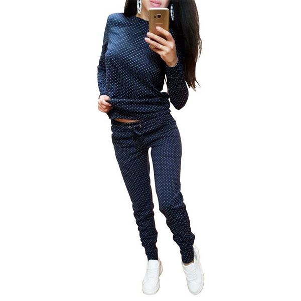 Active New Fashion Russia Style Tracksuit For Women Costumes 2 -Piece Sets Polka Dot Printing Women 'S Tracksuits
Active New Fashion Russia Style Tracksuit For Women Costumes 2 -Piece Sets Polka Dot Printing Women 'S Tracksuits