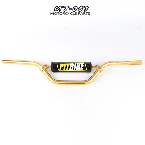 gold color 7/8" 22mm motorcycle handlebar middle size 750mm aluminum handlebars for made in china dirt pit bike atv quad
gold color 7/8" 22mm motorcycle handlebar middle size 750mm aluminum handlebars for made in china dirt pit bike atv quad