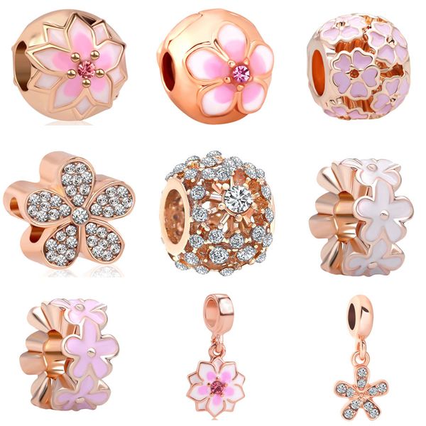 free shipping MOQ 20pcs silver rose gold white or pink daisy Magnolia flower diy bead fit pandora european style bracelet necklace D005
free shipping MOQ 20pcs silver rose gold white or pink daisy Magnolia flower diy bead fit pandora european style bracelet necklace D005