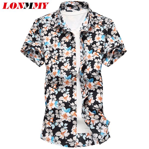 lonmmy summer fashion brand clothing mens shirts short sleeves casual slim fit shirt mens social hawaiian shirt men plus size, White;black
lonmmy summer fashion brand clothing mens shirts short sleeves casual slim fit shirt mens social hawaiian shirt men plus size, White;black