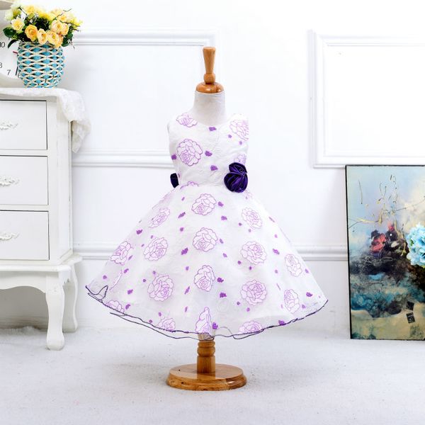 children's wear girls' 5-color printed dress skirt sleeveless rose tutu, Red;yellow
children's wear girls' 5-color printed dress skirt sleeveless rose tutu, Red;yellow