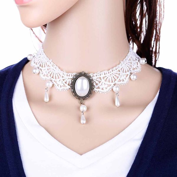 whole salewhite lace choker necklace women chocker tattoo choker vintage collier femme statement necklaces pendants collares mujer, Golden;silver
whole salewhite lace choker necklace women chocker tattoo choker vintage collier femme statement necklaces pendants collares mujer, Golden;silver
