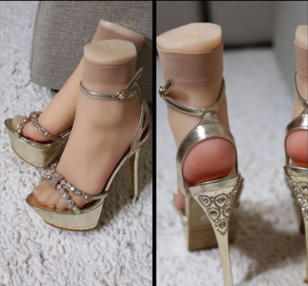 new style women mannequin foot manikin silicone foot mannequin foot model sale, Khaki
new style women mannequin foot manikin silicone foot mannequin foot model sale, Khaki