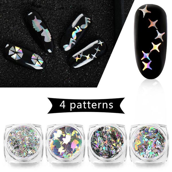 meet across unicorn/star/musical notes laser shiny round ultrathin sequins nail art glitter tips manicure diy 3d nail decoration, Silver;gold
meet across unicorn/star/musical notes laser shiny round ultrathin sequins nail art glitter tips manicure diy 3d nail decoration, Silver;gold