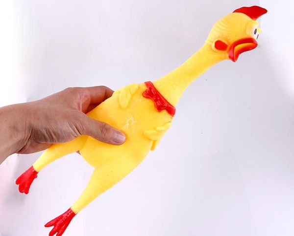 Shrilling Chickens 17cm 31cm 39cm Screaming Rubber Chicken Squeeze Stress Toy Funny Squeeze Sound Toy children gift retail 006
Shrilling Chickens 17cm 31cm 39cm Screaming Rubber Chicken Squeeze Stress Toy Funny Squeeze Sound Toy children gift retail 006