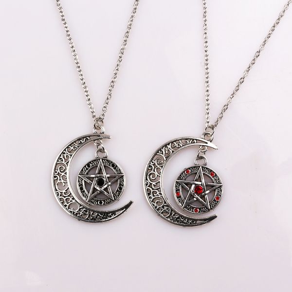 supernatural pentagram pendant men necklace witch protection star amulet yggdrasil life tree pentagram necklace pendant, Silver
supernatural pentagram pendant men necklace witch protection star amulet yggdrasil life tree pentagram necklace pendant, Silver