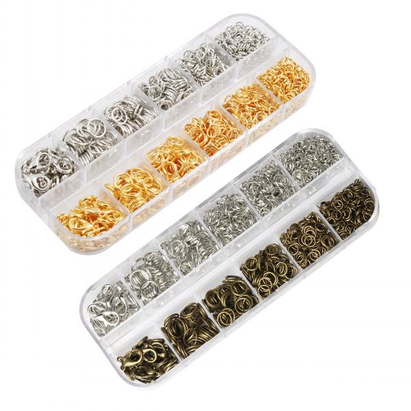 2 color silver gold plated open jump rings 4mm 5mm 6mm 7mm 8mm and lobster claw clasps 12mm for jewlery making findings d817l
2 color silver gold plated open jump rings 4mm 5mm 6mm 7mm 8mm and lobster claw clasps 12mm for jewlery making findings d817l