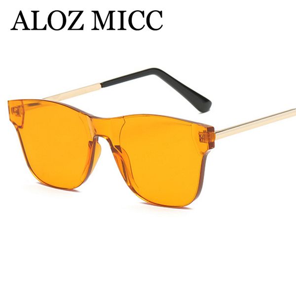 aloz micc women one piece lens sunglasses 2018 brand designer rimless square sun glasses women clear candy color eyewear a609, White;black
aloz micc women one piece lens sunglasses 2018 brand designer rimless square sun glasses women clear candy color eyewear a609, White;black