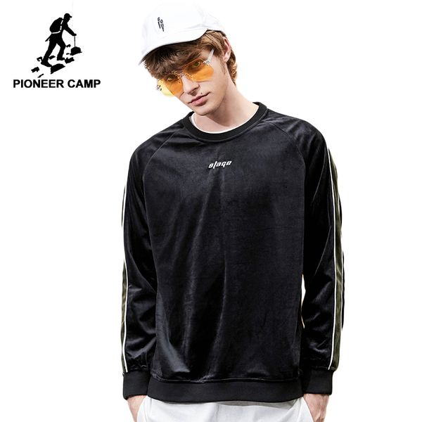 pioneer camp new warm sweatshirts men clothing velour green stripe thick hoodies male fashion soft tracksuit men awy801298, Black
pioneer camp new warm sweatshirts men clothing velour green stripe thick hoodies male fashion soft tracksuit men awy801298, Black
