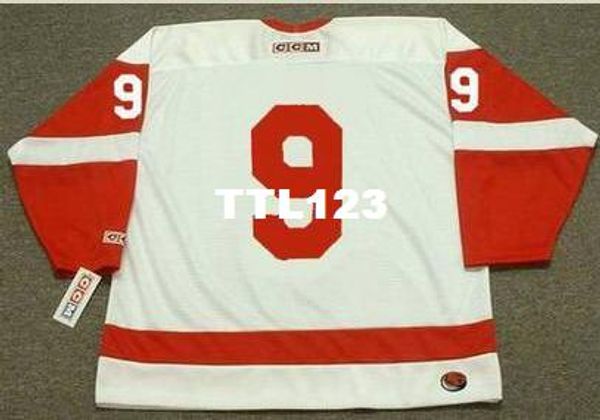 men #9 gordie howe detroit red wings 1962 ccm home hockey jersey or custom any name or number retro jersey, Black;red
men #9 gordie howe detroit red wings 1962 ccm home hockey jersey or custom any name or number retro jersey, Black;red