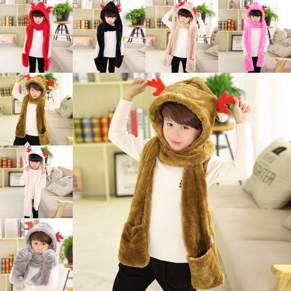 cute deer hat scarf gloves multifunctional warm winter baby deer thick cap for boy girl newborn children kids christmas deer hats, Yellow
cute deer hat scarf gloves multifunctional warm winter baby deer thick cap for boy girl newborn children kids christmas deer hats, Yellow