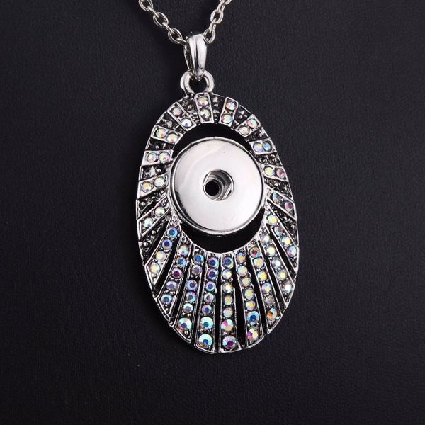 new ab rhinestone snap jewelry 18mm snap button necklace with 60cm chains pendant necklace for women necklaces 9941, Silver
new ab rhinestone snap jewelry 18mm snap button necklace with 60cm chains pendant necklace for women necklaces 9941, Silver
