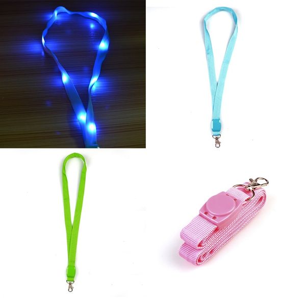 led light up neck strap band lanyard key chain id badge hanging lace rope mobile phone strapes party decoration
led light up neck strap band lanyard key chain id badge hanging lace rope mobile phone strapes party decoration