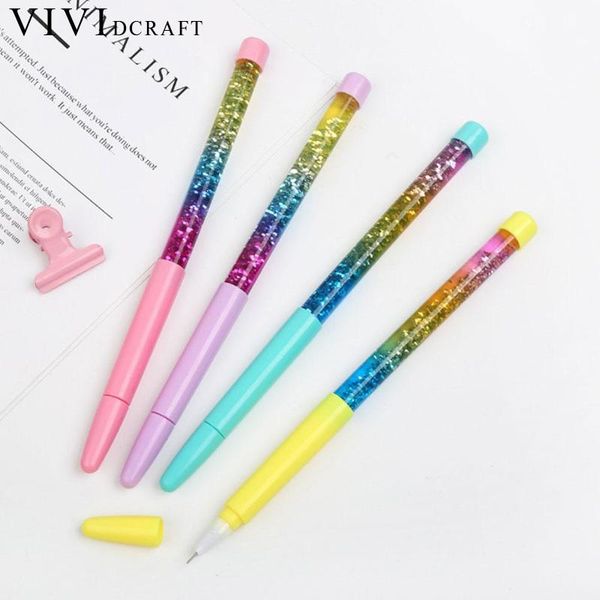 vividcraft 3 pcs/lot colorful quicksand gel pen flow oil crystal gold foil plastic gold creative magic wand gifts gel pen
vividcraft 3 pcs/lot colorful quicksand gel pen flow oil crystal gold foil plastic gold creative magic wand gifts gel pen