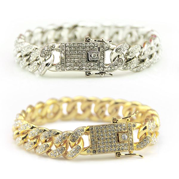 simulated diamond bangles fashion men's bracelets gold plated iced out miami cuban chain bracelet hip hop jewelry g802f
simulated diamond bangles fashion men's bracelets gold plated iced out miami cuban chain bracelet hip hop jewelry g802f