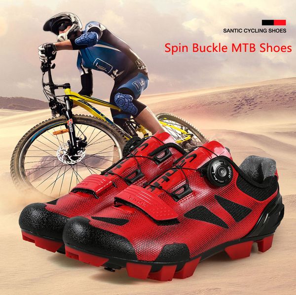 new santic mens breathable cycling shoes spin buckle mtb mountain bike shoes elastic quick dry pu lock soft bicycle, Black
new santic mens breathable cycling shoes spin buckle mtb mountain bike shoes elastic quick dry pu lock soft bicycle, Black