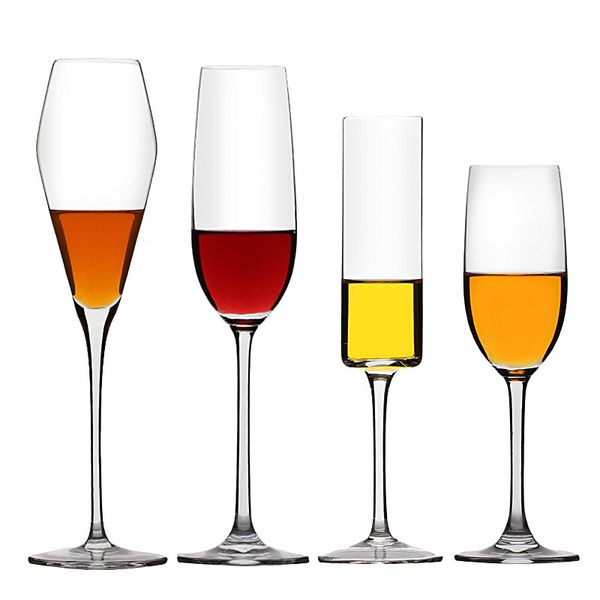 

transparent crystal glass cup champagne beer wine cup lead-goblet glasses bar party red wine glass champagne flutes