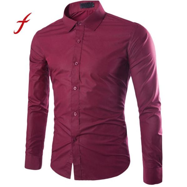 feitong men shirts men's autumn casual formal slim fit solid long sleeve dress shirt blouse 2018 new arrivals men's shirt, White;black
feitong men shirts men's autumn casual formal slim fit solid long sleeve dress shirt blouse 2018 new arrivals men's shirt, White;black