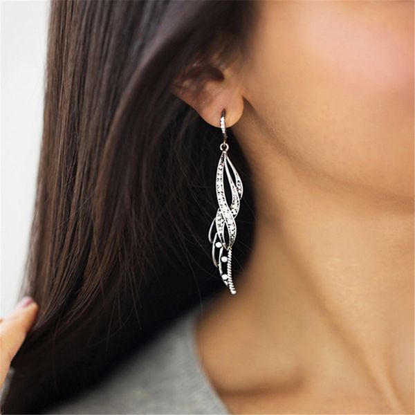 bohemian ethnic vintage personality design flame earrings fashion exquisite women's rhinestone crystal charm earrings jewelry, Silver
bohemian ethnic vintage personality design flame earrings fashion exquisite women's rhinestone crystal charm earrings jewelry, Silver