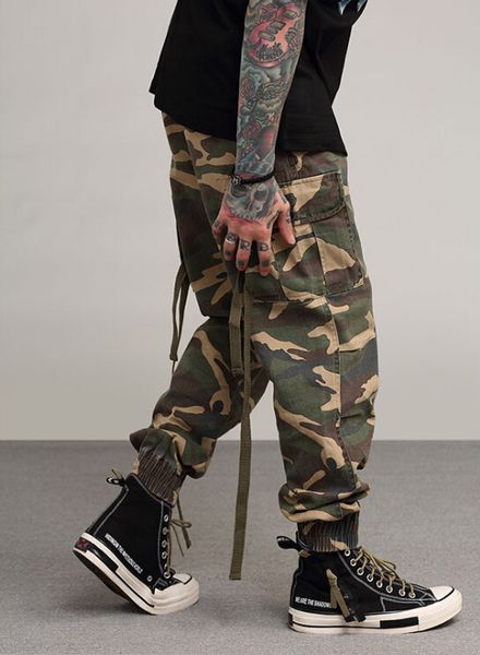 tkpa men new camio sports pants camouflage pockets cargo pants male jogger sweatpants trousers, Black
tkpa men new camio sports pants camouflage pockets cargo pants male jogger sweatpants trousers, Black