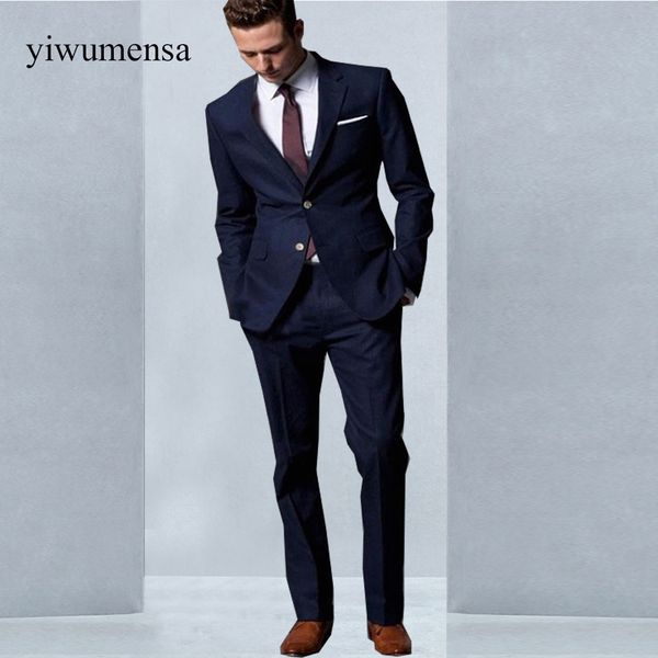 yiwumensa new dark blue men suit tailor made suit bespoke light navy blue wedding suits for men slim fit groom tuxedos for, White;black
yiwumensa new dark blue men suit tailor made suit bespoke light navy blue wedding suits for men slim fit groom tuxedos for, White;black
