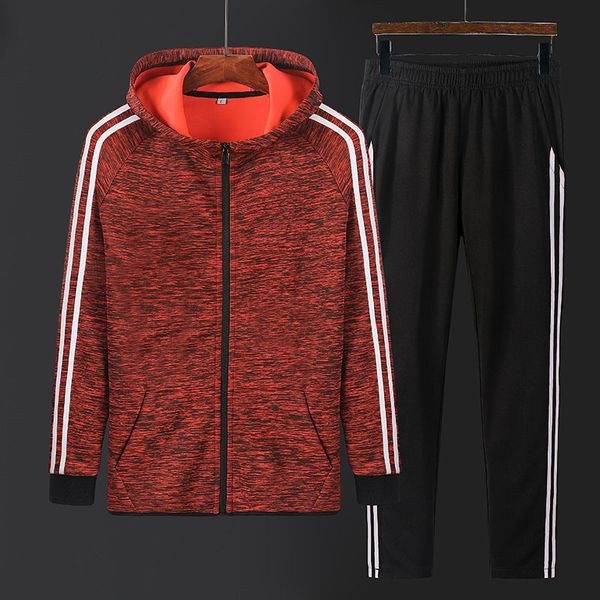 new men sport suit polyester autumn winter warm windproof hoodie sportswear sweatshirt clothes male jogging running tracksuit, Black;blue
new men sport suit polyester autumn winter warm windproof hoodie sportswear sweatshirt clothes male jogging running tracksuit, Black;blue