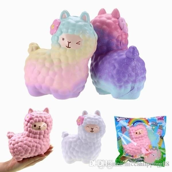 17*13cm jumbo sheep squishy cute alpaca galaxy super slow rising scented fun animal toys t92
17*13cm jumbo sheep squishy cute alpaca galaxy super slow rising scented fun animal toys t92
