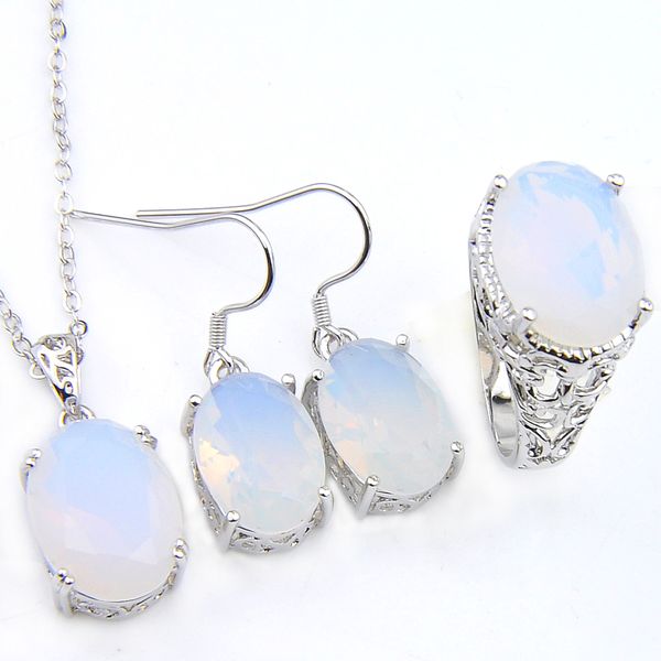 luckyshine fashion vintage egg white moonstone pendants earrings rings 925 silve ncecklace jewelry sets new hot, Slivery;golden
luckyshine fashion vintage egg white moonstone pendants earrings rings 925 silve ncecklace jewelry sets new hot, Slivery;golden