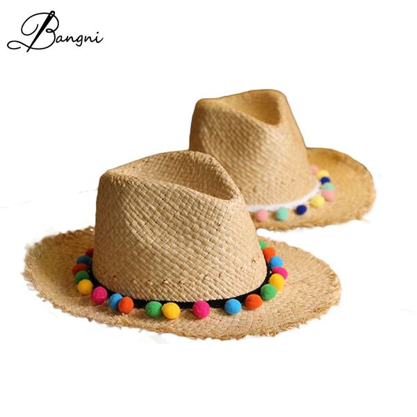 summer women sun hats sweet colorful tassel balls straw hats girls vintage beach panama chapeu feminino fedoras jazz, Blue;gray
summer women sun hats sweet colorful tassel balls straw hats girls vintage beach panama chapeu feminino fedoras jazz, Blue;gray