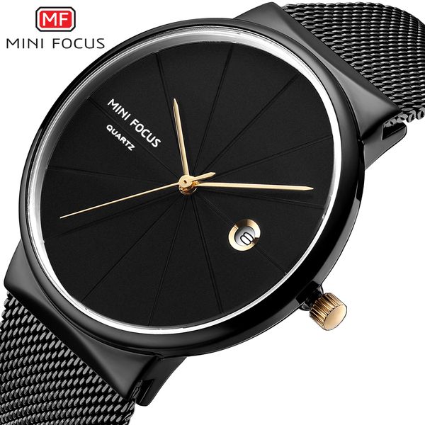 mini focus nordic fashion watch men quartz analog clock mesh strap golden hands calendar waterproof brand wrist watches 2018, Slivery;brown
mini focus nordic fashion watch men quartz analog clock mesh strap golden hands calendar waterproof brand wrist watches 2018, Slivery;brown