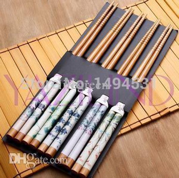 wholesale-wholesale new sell 5 pairs flower painting bamboo cutlery classic hand chopsticks ing
wholesale-wholesale new sell 5 pairs flower painting bamboo cutlery classic hand chopsticks ing