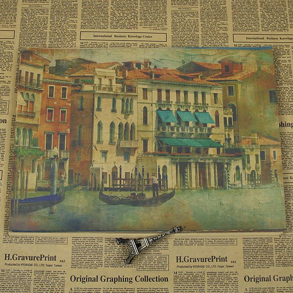 venice scenery vintage posters retro kraft room decoration personality retro wall stickers
venice scenery vintage posters retro kraft room decoration personality retro wall stickers