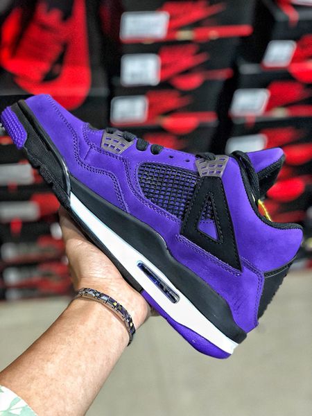 Real Suede, Travis Scott x Air Jdan 4 Retroes 4S IV Houston Oilers Man Basketball shoes, Blue Purple Oliver Green brown
Real Suede, Travis Scott x Air Jdan 4 Retroes 4S IV Houston Oilers Man Basketball shoes, Blue Purple Oliver Green brown