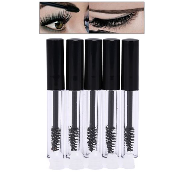 2018 5pcs/lot plastic mascara tube vial bottle clear empty container black cap eyelash growth medium mascara fashion 10ml
2018 5pcs/lot plastic mascara tube vial bottle clear empty container black cap eyelash growth medium mascara fashion 10ml