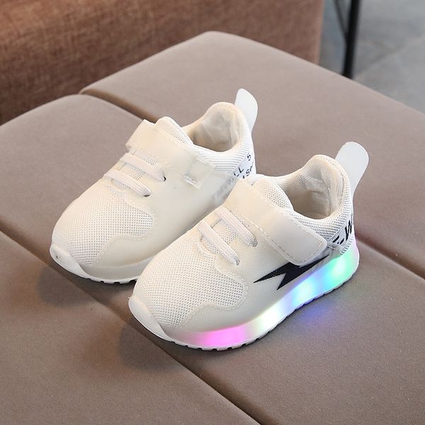 european 2018 all seasons sneakers baby solid glowing led shoes girls boys fashion baby casual shoes, Black
european 2018 all seasons sneakers baby solid glowing led shoes girls boys fashion baby casual shoes, Black