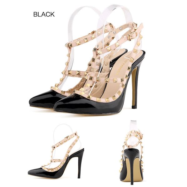 2018 High Quality Fashion Wedding Women Girls High Heels Heeled Pumps Dress Shoes Party Fashion Rivets Girls Sexy Pointed Toe Shoes
2018 High Quality Fashion Wedding Women Girls High Heels Heeled Pumps Dress Shoes Party Fashion Rivets Girls Sexy Pointed Toe Shoes