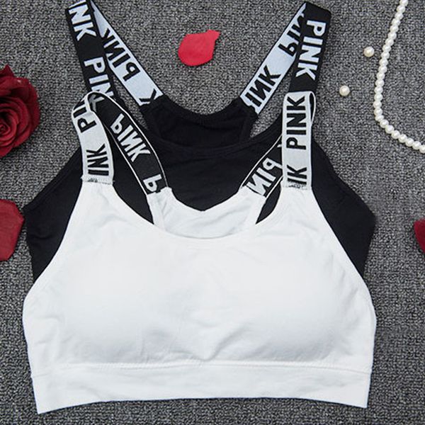 women sport bra fitness size letters yoga bra black white sport underwear running yoga gym fitness push up sports, White;black
women sport bra fitness size letters yoga bra black white sport underwear running yoga gym fitness push up sports, White;black