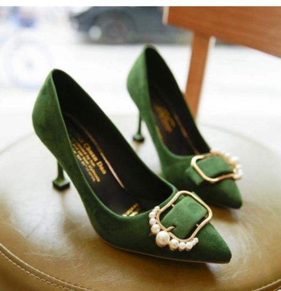 send high heel shoes 2018 new style autumn women fine heel wedding shoes, Black
send high heel shoes 2018 new style autumn women fine heel wedding shoes, Black