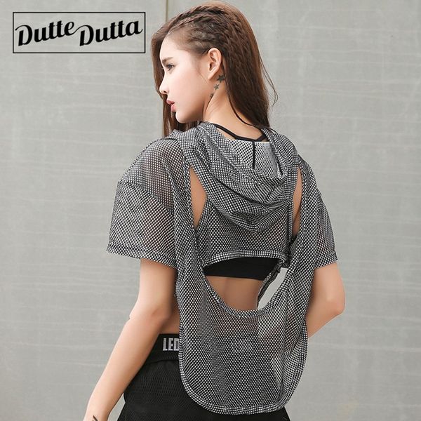 duttedutta women yoga hollow out yoga t-shirt summer sport fitness shirt hooded backless tee female crop gym shirt, White;red
duttedutta women yoga hollow out yoga t-shirt summer sport fitness shirt hooded backless tee female crop gym shirt, White;red