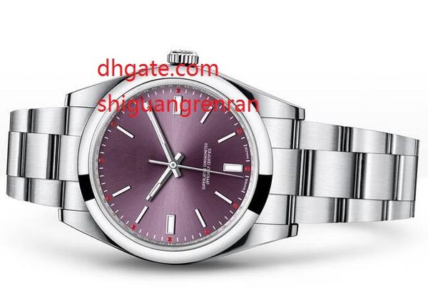 AAA Top Quality 114300 Mens Wristwatches Sapphire Perpetual Automatic Red Grape Dial Full Steel Luminous Men's Movment Dress Watches
AAA Top Quality 114300 Mens Wristwatches Sapphire Perpetual Automatic Red Grape Dial Full Steel Luminous Men's Movment Dress Watches