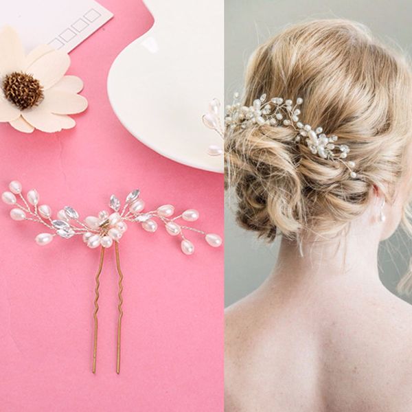 new festival wedding hairpin beautiful headdress plait hair clip vine wedding hair accessories, Golden;white
new festival wedding hairpin beautiful headdress plait hair clip vine wedding hair accessories, Golden;white