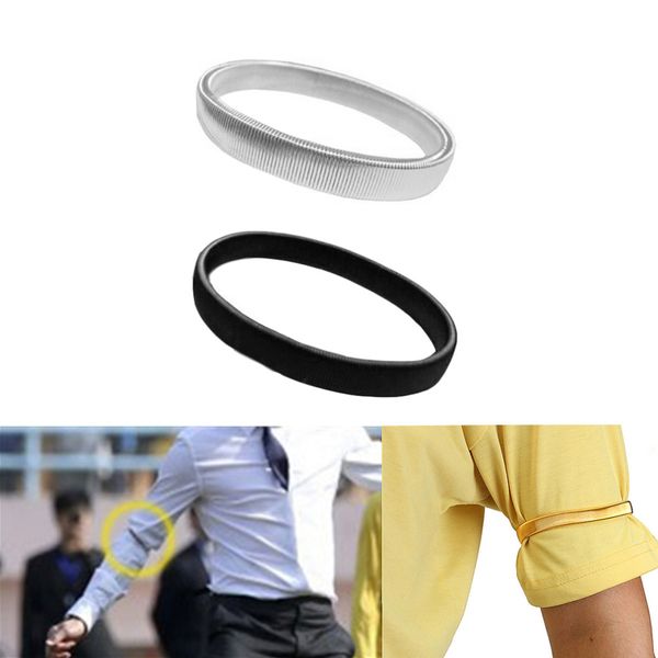 2018 men shirt sleeve holder casual elastic armband antislip metal armband stretch garter wedding elasticate accessories, Blue;gray
2018 men shirt sleeve holder casual elastic armband antislip metal armband stretch garter wedding elasticate accessories, Blue;gray