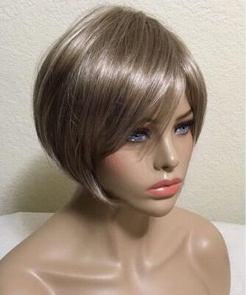 new wig, similar to cory by noriko, synthetic, blonde hair piece #1529, Black;brown
new wig, similar to cory by noriko, synthetic, blonde hair piece #1529, Black;brown