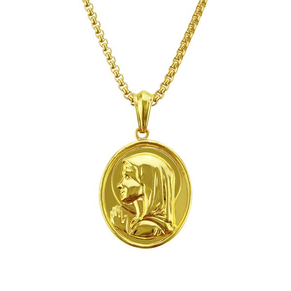 virgin mary head necklace christmas gift christlicher cross medallion women christian pendant jewelry ing, Silver
virgin mary head necklace christmas gift christlicher cross medallion women christian pendant jewelry ing, Silver