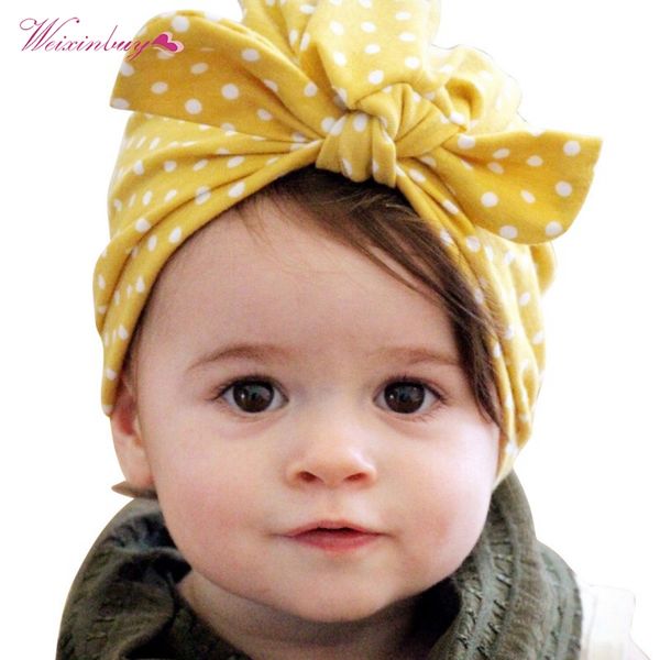 weixinbuy 1 pc sweet dot baby girl hat with bow candy color baby turban cap for girls elastic infant accessories, Yellow
weixinbuy 1 pc sweet dot baby girl hat with bow candy color baby turban cap for girls elastic infant accessories, Yellow