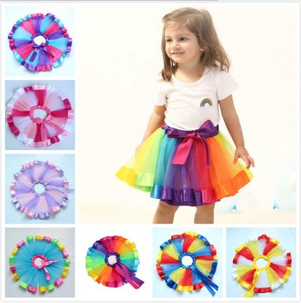 mix 7 colors baby girls rainbow net tutu skirts kids pettiskirt dress with bow dance skirt halloween cosplay children clothing clothes, Blue
mix 7 colors baby girls rainbow net tutu skirts kids pettiskirt dress with bow dance skirt halloween cosplay children clothing clothes, Blue