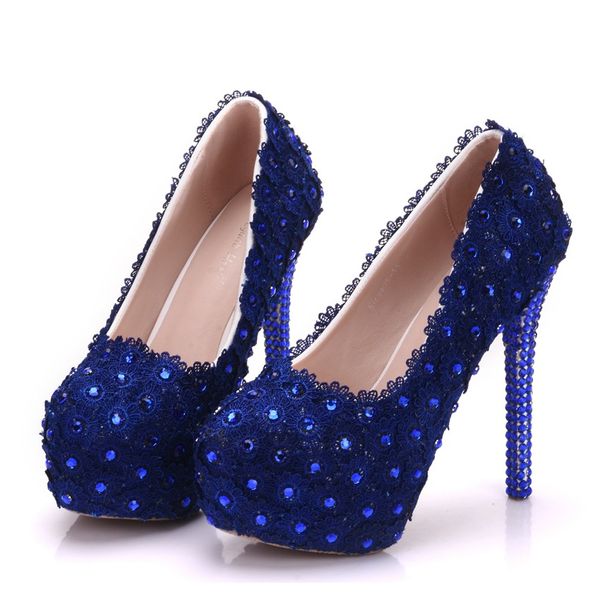 new summer handmade round toe shoes for women blue lace flowers high heel wedding shoes thick heels crystal plus size shoes, Black
new summer handmade round toe shoes for women blue lace flowers high heel wedding shoes thick heels crystal plus size shoes, Black