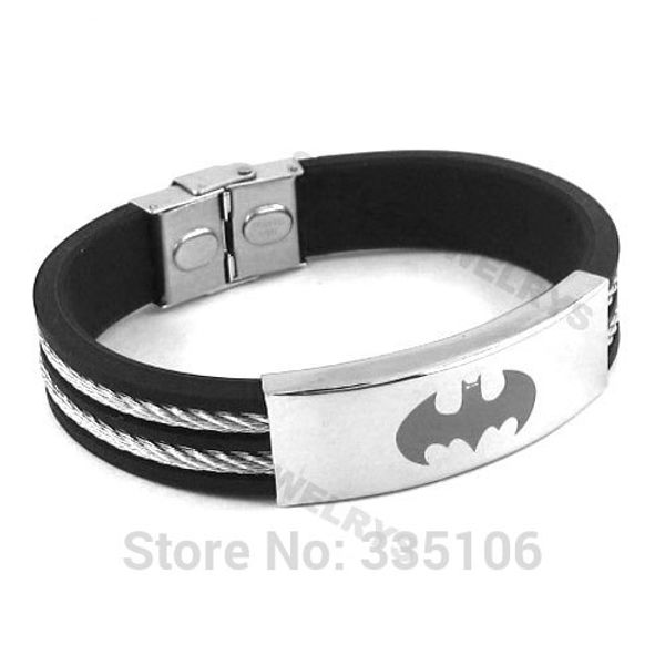 classic bracelet stainless steel jewelry black rubber motor biker bangle men bracelet sjb0223a, White
classic bracelet stainless steel jewelry black rubber motor biker bangle men bracelet sjb0223a, White