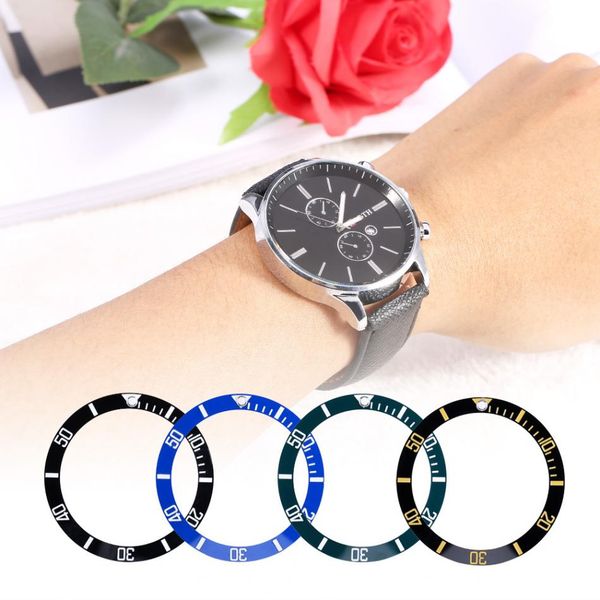 38*30.6mm high hardness ceramic watch bezel 4 colors choice new lightweight watch wristwatch bezel insert loop replacement parts
38*30.6mm high hardness ceramic watch bezel 4 colors choice new lightweight watch wristwatch bezel insert loop replacement parts